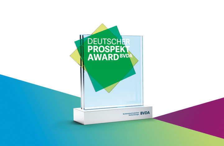 Deutscher Prospekt Award Trophäe