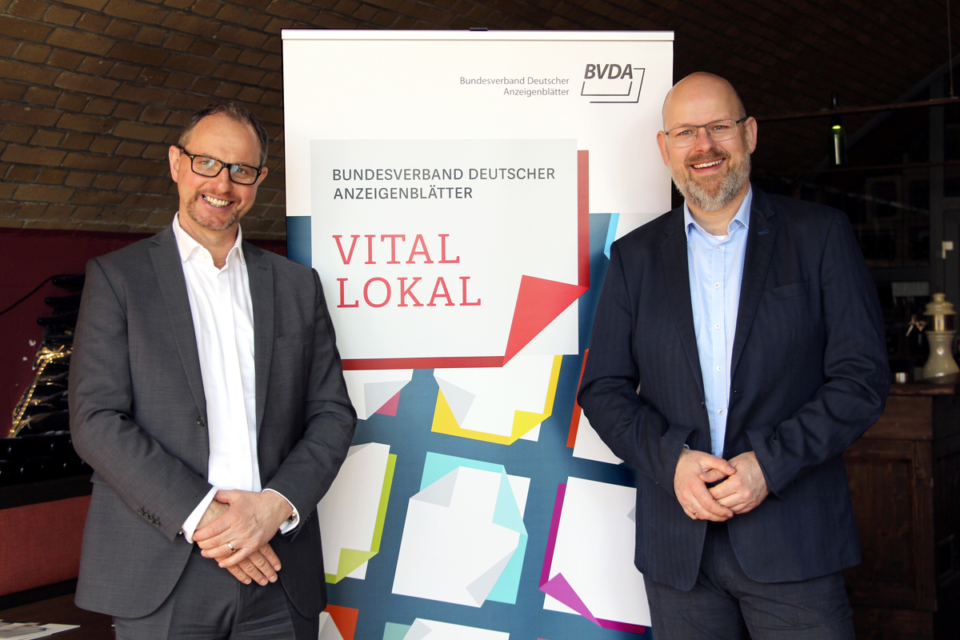 BVDA-Hauptgeschäftsführer Dr. Jörg Eggers und Dr. Kai Unzicker