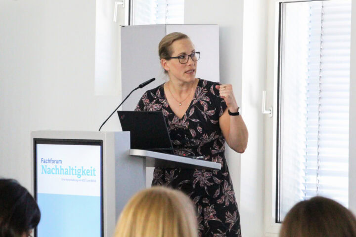 Dr. Katharina Reuter hielt die Keynote
