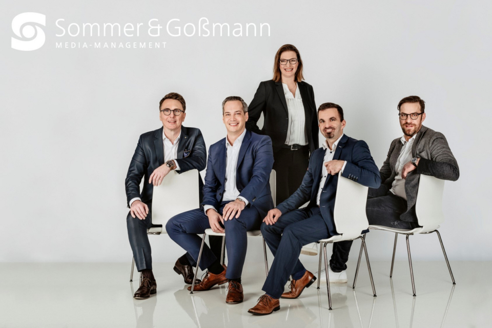 Geschäftsführung von S&G (v.l.): Helmut Hartinger (CEO), Christian Zapf, Bettina Krambo, René Abicht, Sebastian Goßmann [Foto: S&G]