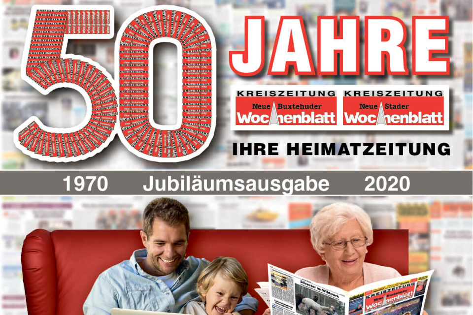 Titelbild der Jubiläumsausgabe [Foto: www.kreiszeitung-wochenblatt.de]